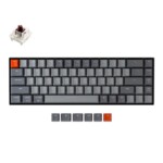 <span>Клавиатура</span> Геймърска Механична клавиатура Keychron K6 Hot-Swappable 65% Gateron Brown Switch RGB LED ABS <span class='catalog-num-in-name'>K6-V3</span> - 