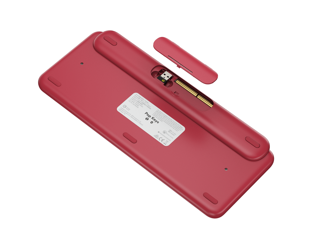 Клавиатура Геймърска Механична Клавиатура Logitech POP Keys Heartbreaker, TKL, Bluetooth 5.1 6