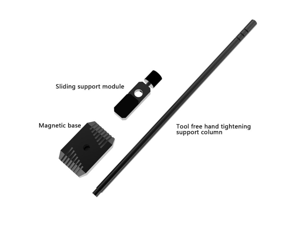 Контролер Държач за графична карта COOLMOON CM-VT192, Алуминий, Черен 3