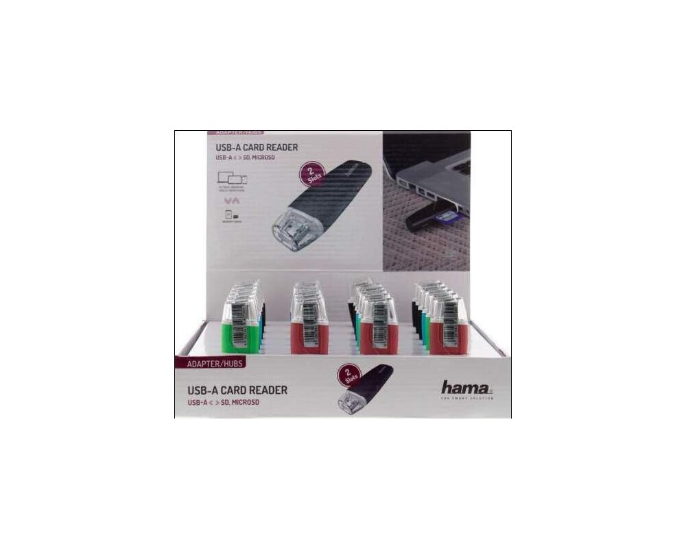 Четец за карти HAMA, USB 2.0, 200132 6