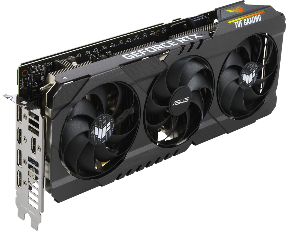 Видеокарта ASUS TUF Gaming GeForce RTX 3060 V2 OC Edition 12GB GDDR6 4