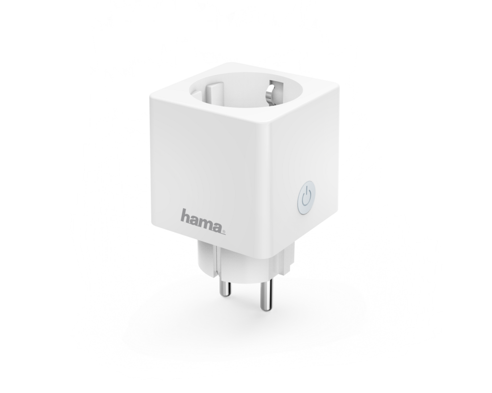 Умен контакт HAMA Mini, WiFi, Гласов контрол, 176573
