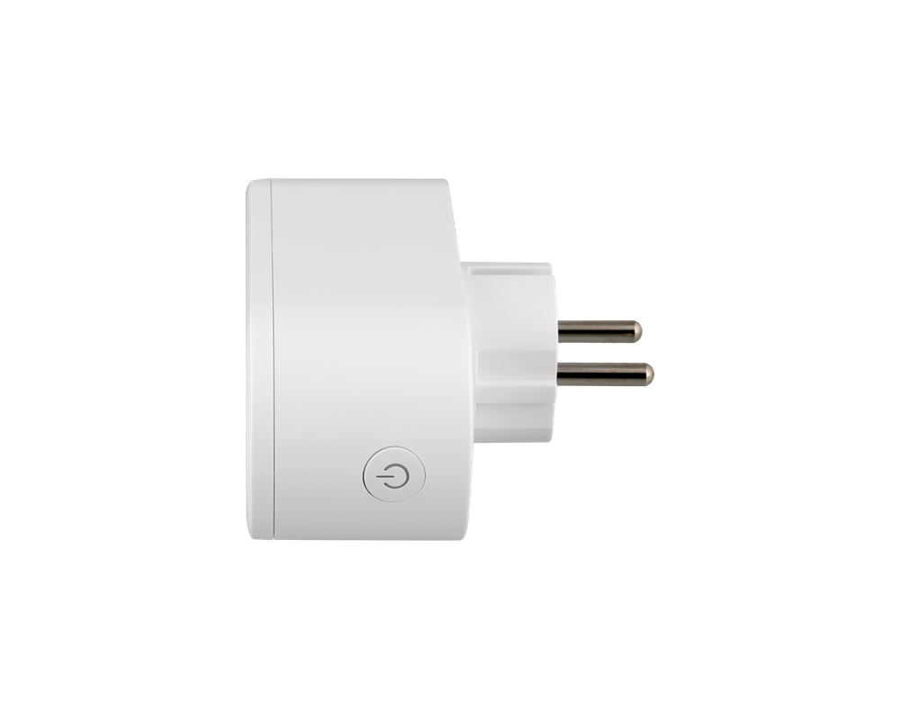 Умен контакт DELTACO SH-P02E, 2 гнезда, Google Assistant, Alexa 2