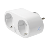 <span>Умен контакт</span> DELTACO SH-P02E, 2 гнезда, Google Assistant, Alexa <span class='catalog-num-in-name'>DELT-SH-P02E</span> - 