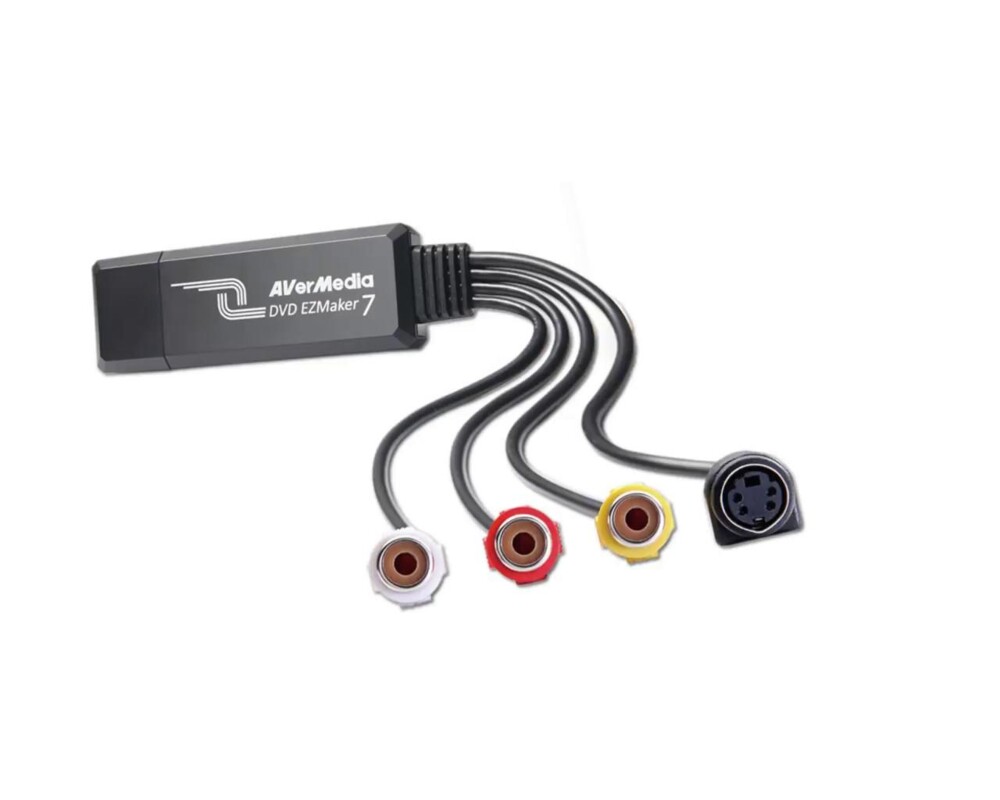 TV тунер/видео устройство Външен кепчър AVerMedia DVD EZMaker 7, USB 2.0 2