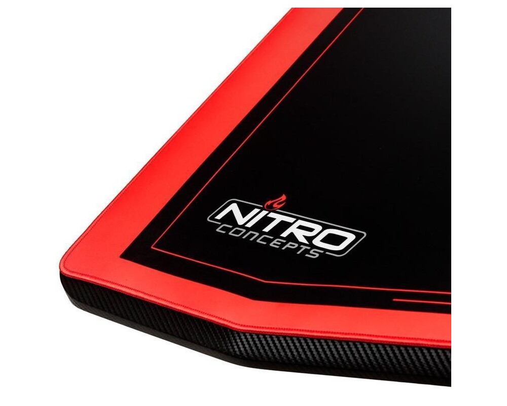 Геймърско бюро Nitro Concepts D16E, Carbon Red, Електрическо управление на височина 10