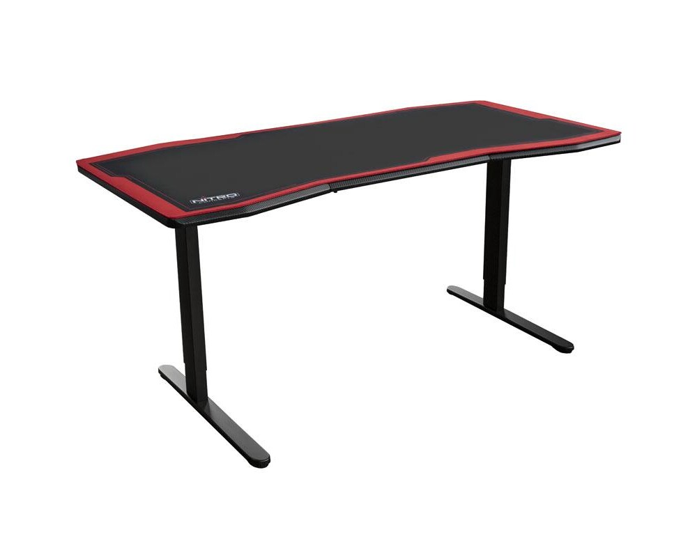 Геймърско бюро Nitro Concepts D16M, Carbon Red 2