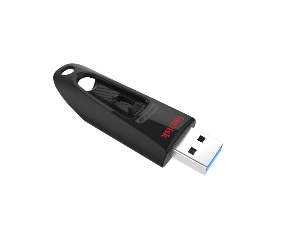 Флаш памет SanDisk Ultra USB 3.0, 64GB, Черен 3