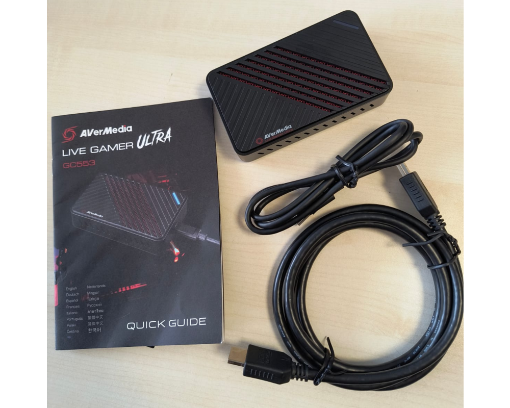 TV тунер/видео устройство Външен кепчър AVerMedia LIVE Gamer ULTRA 6