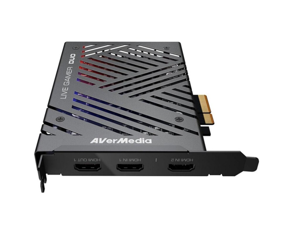 TV тунер/видео устройство Вътрешен кепчър AVerMedia LIVE Gamer DUO, PCIe 3