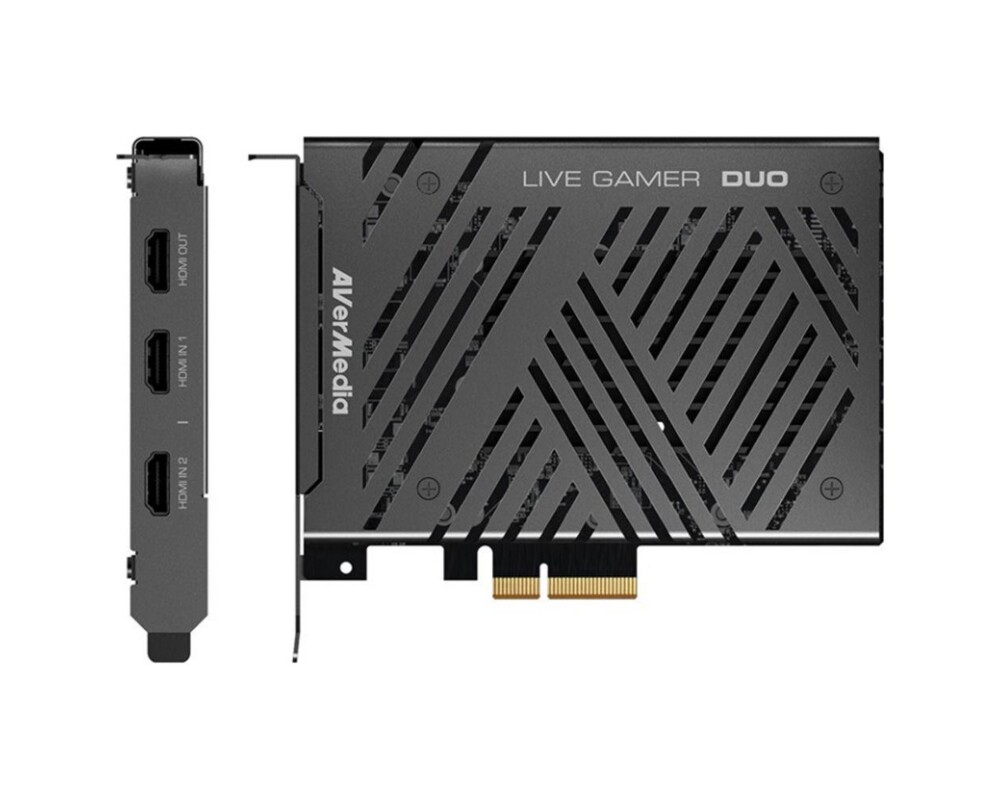 TV тунер/видео устройство Вътрешен кепчър AVerMedia LIVE Gamer DUO, PCIe 2