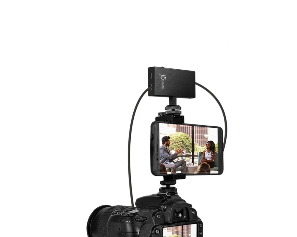 TV тунер/видео устройство Кепчер адаптер j5 create JVA02, HDMI към USB-C, PD, Черен 4
