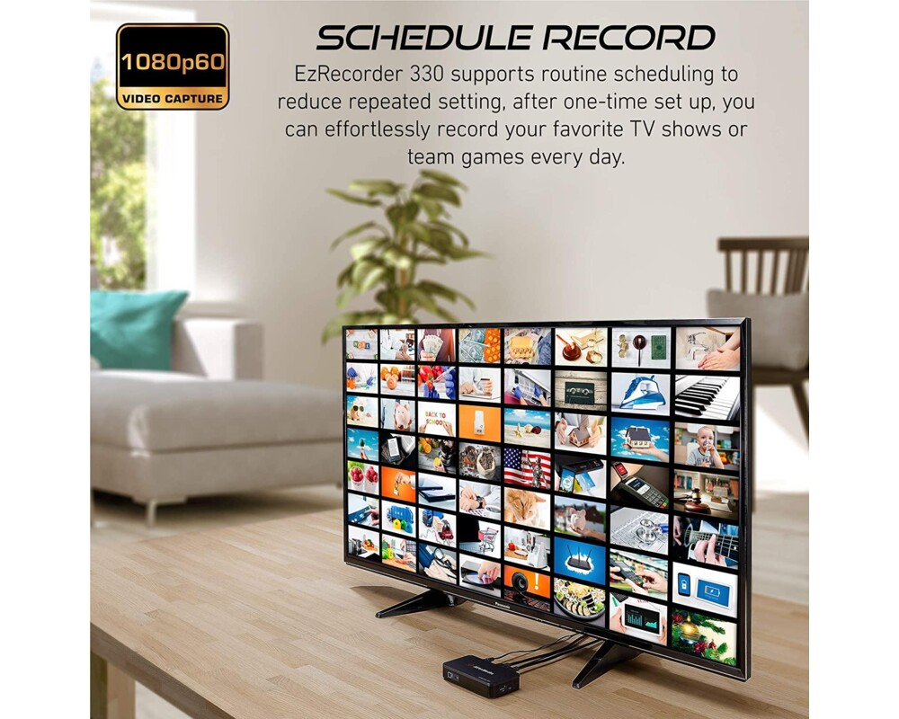 TV тунер/видео устройство Външен кепчър AVerMedia Capture HD Video EZRecorder 330 6