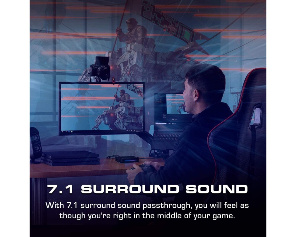 TV тунер/видео устройство Външен кепчър AVerMedia LIVE Gamer BOLT, Thunderbolt 3 6