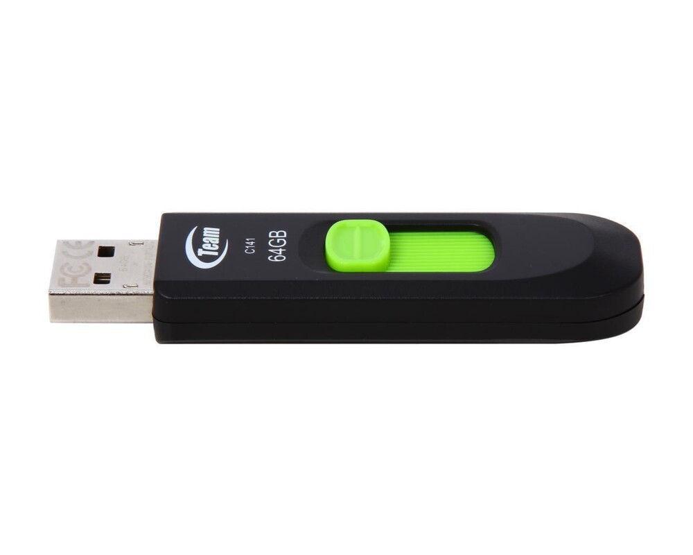 Флаш памет Team Group C141 64GB, USB 2.0, Зелен 4