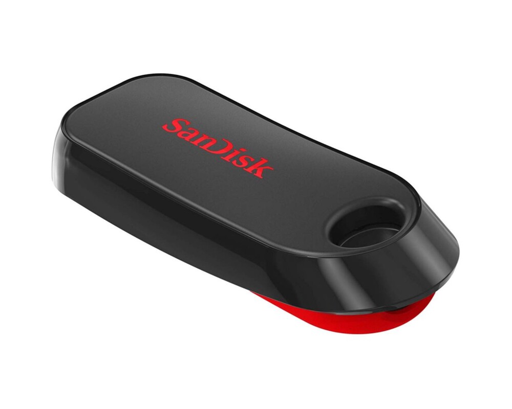 Флаш памет SanDisk Cruzer Snap, USB 2.0, 64GB, Черен