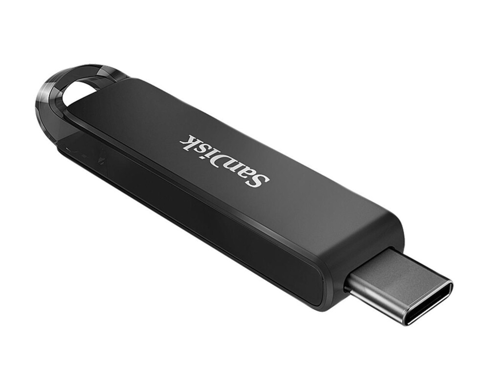 Флаш памет SanDisk Ultra, USB-C, 64GB, Черен 2