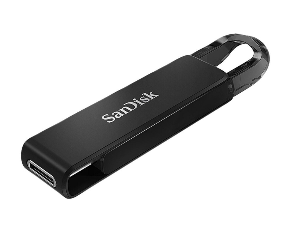 Флаш памет SanDisk Ultra, USB-C, 64GB, Черен 3