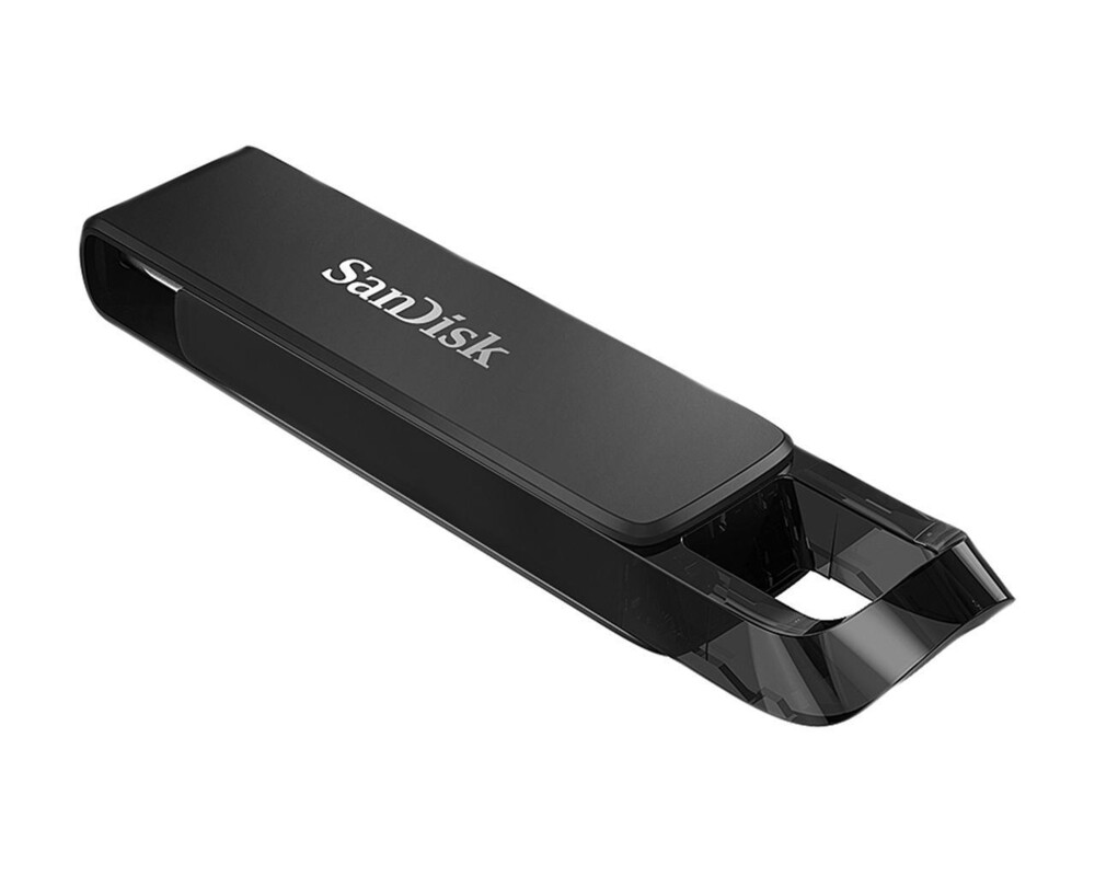 Флаш памет SanDisk Ultra, USB-C, 64GB, Черен 4