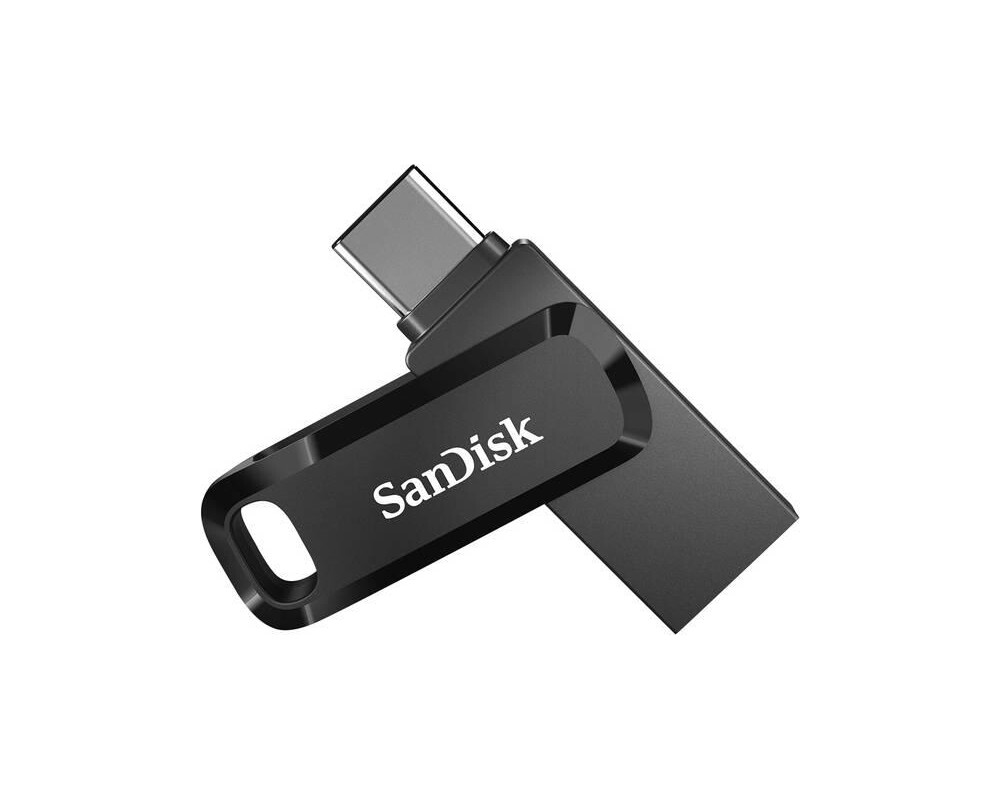 Флаш памет SanDisk Ultra Dual Drive Go, 128 GB, USB 3.2 1st Gen (USB 3.0), Черен 2