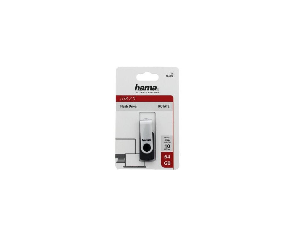 Флаш памет Rotate, 64GB, HAMA-104302 5