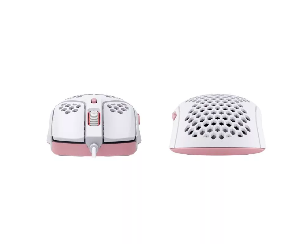 Мишка HP HyperX Pulsefire Haste white-pink gaming mouse 5