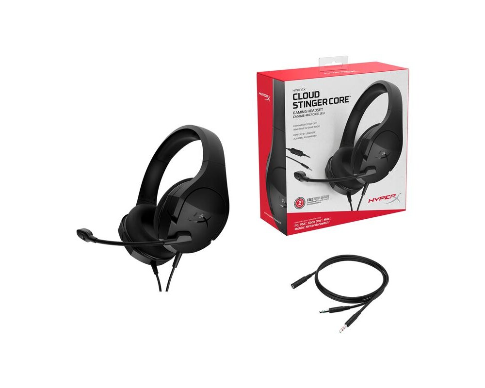 Слушалки Геймърски слушалки HyperX Cloud Stinger Core (PC) 3.5mm жак с Микрофон, Черен 6