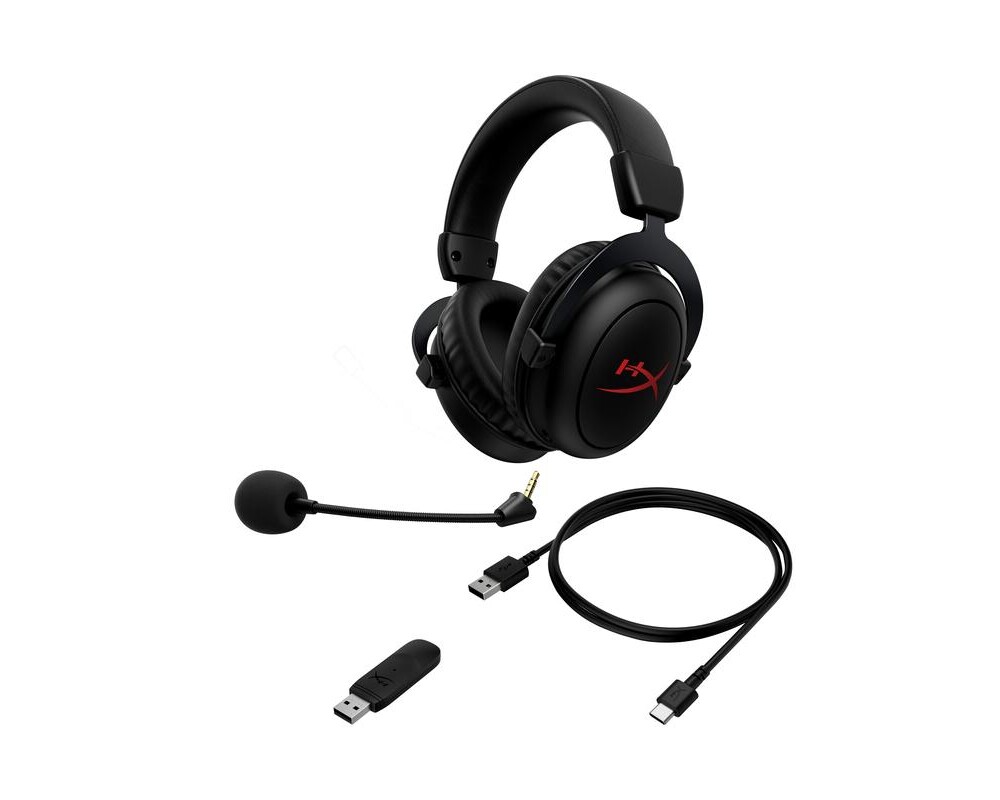 Слушалки Геймърски слушалки HyperX Cloud Core Wireless, Черен 6