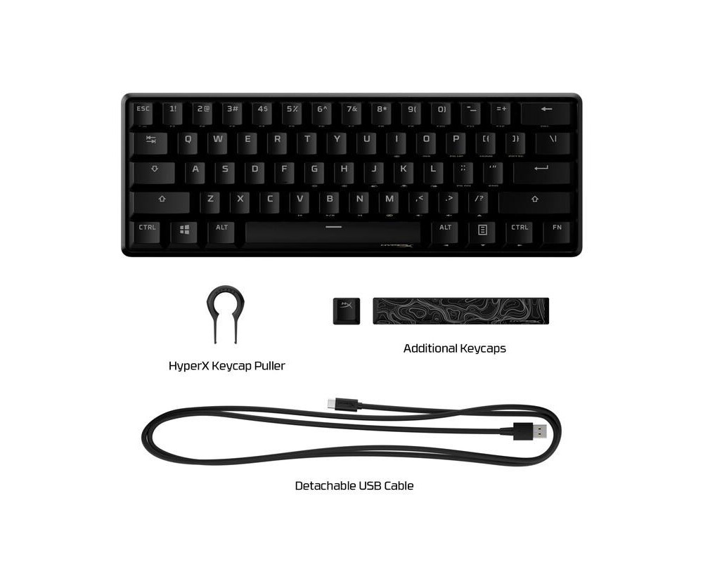 Клавиатура HP HyperX Alloy Origins 60 - Mechanical Gaming Keyboard 7