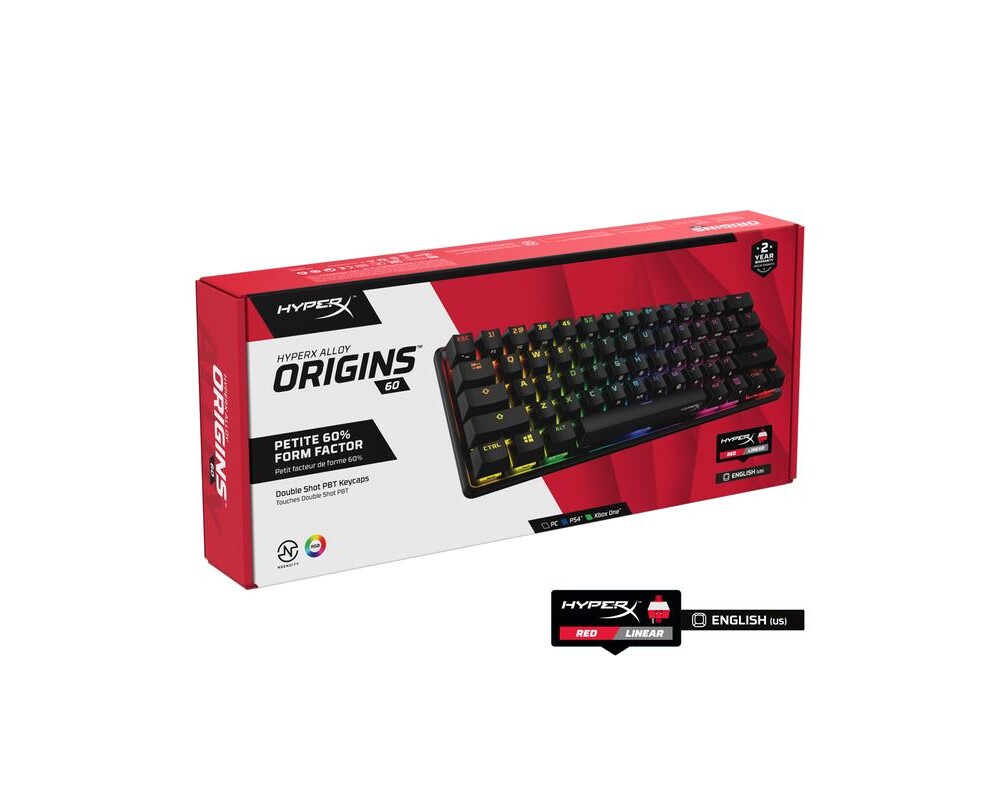 Клавиатура HP HyperX Alloy Origins 60 - Mechanical Gaming Keyboard 8