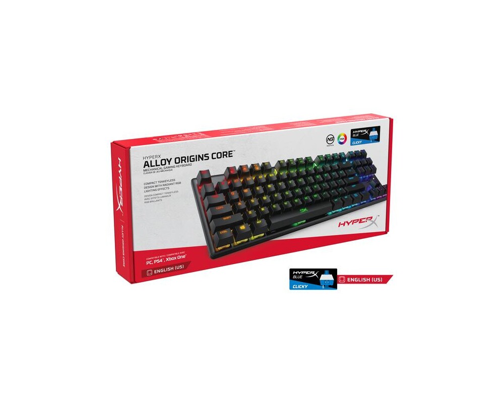 Клавиатура HP HyperX Alloy Origins Core HX-KB7BLX-US 7