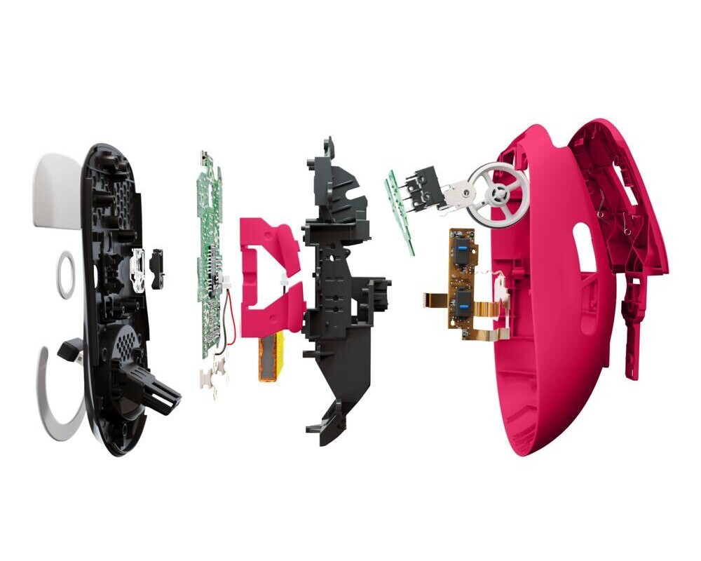 Мишка Геймърска мишка Logitech G Pro X Superlight Wireless, Розова 9