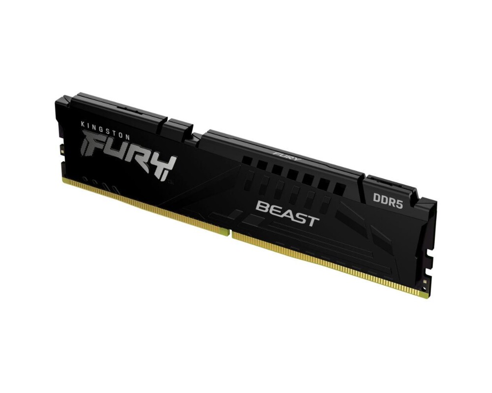 Памет Kingston FURY Beast Black 16GB DDR5 PC5-44800 5600MHz CL40 KF556C40BB-16 2