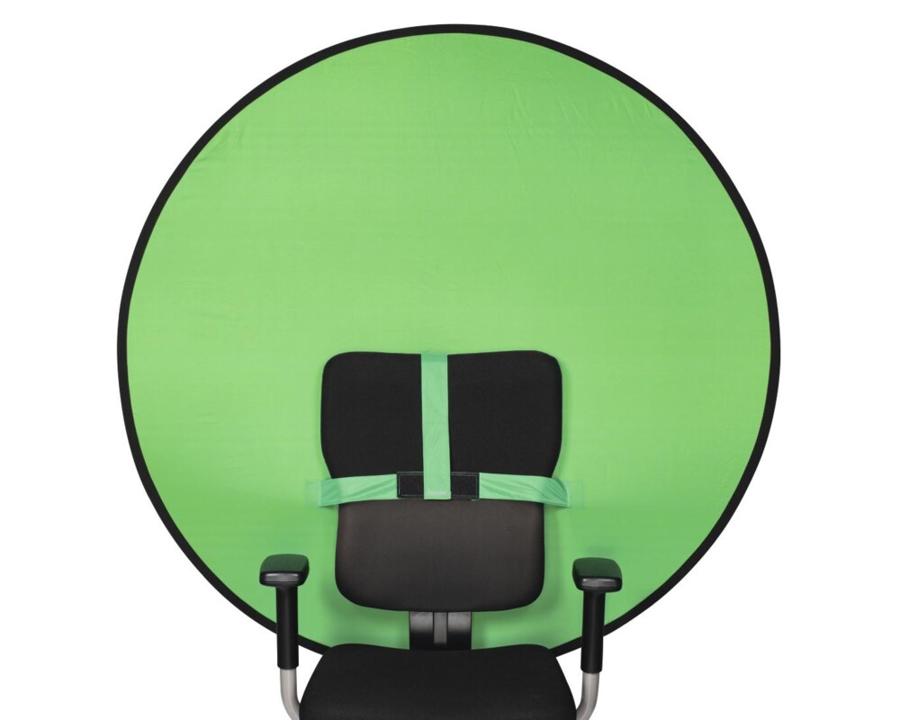 Видео и стрийминг Сгъваем фон Hama Chairy, Ø 130 cm, Зелен 2