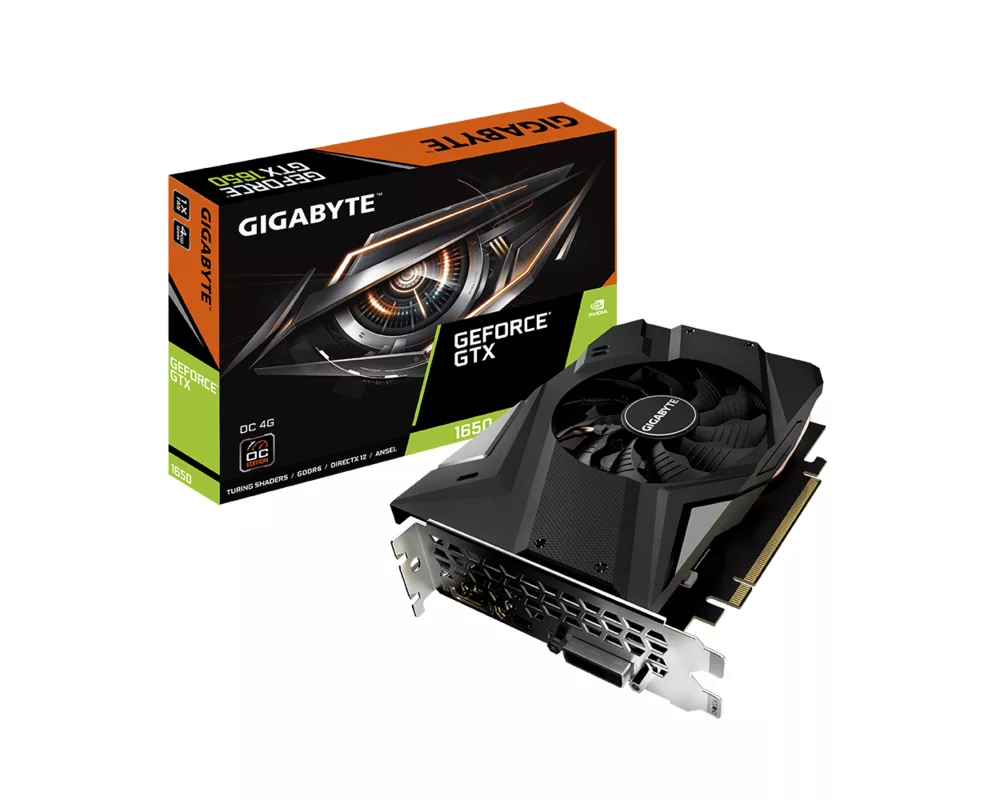 Видеокарта Gigabyte GeForce GTX 1650 D6 OC 4G 10