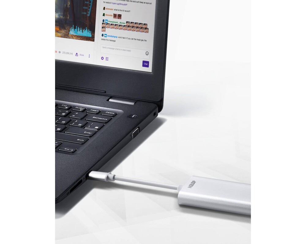 TV тунер/видео устройство Външен кепчър ATEN CAMLIVE, HDMI към USB-C, UVC 3