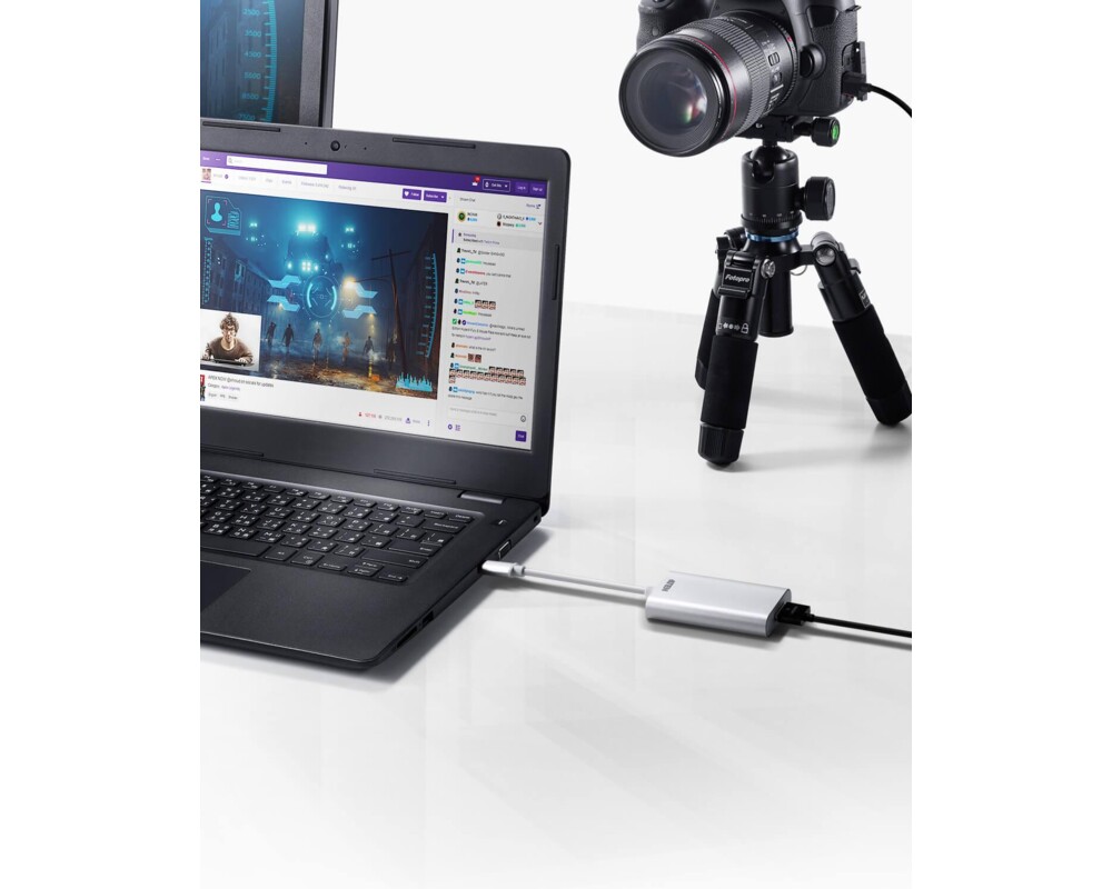 TV тунер/видео устройство Външен кепчър ATEN CAMLIVE, HDMI към USB-C, UVC 2