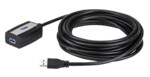 <span>Адаптери</span> Удължителен кабел ATEN UE350A, USB-A мъжко - USB-A женско , 5 м, USB 3.0, Черен <span class='catalog-num-in-name'>UE350A-AT</span> - 