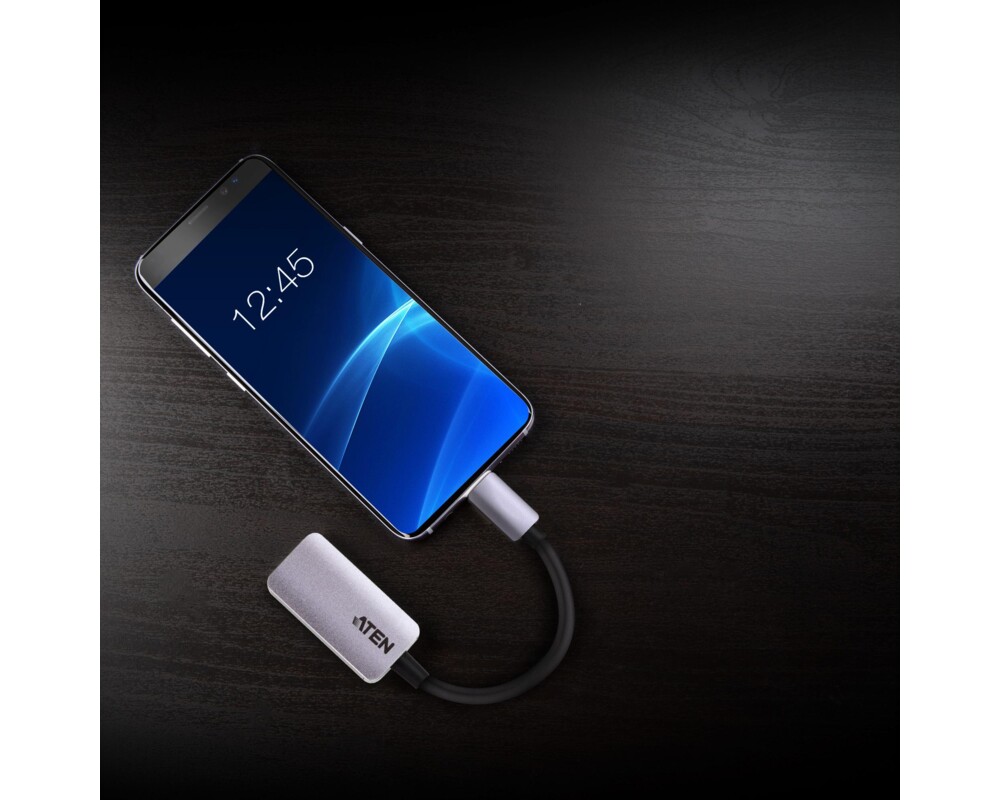 Адаптери ATEN UC3008A1, USB-C мъжко - HDMI женско, 4K, Черен 3