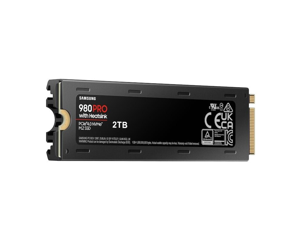 SSD Samsung SSD 980 PRO Heatsink 2TB Int. PCIe Gen 4.0 x4 NVMe 1.3c 17