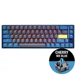 <span>Клавиатура</span> Геймърскa механична клавиатура Ducky One 3 Daybreak SF 65, Cherry MX Blue суичове <span class='catalog-num-in-name'>67-CUSPDDBBHHC1</span> - 