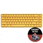 <span>Клавиатура</span> Геймърскa механична клавиатура Ducky One 3 Yellow SF 65, Cherry MX Red суичове <span class='catalog-num-in-name'>67-RUSPDYDYYYC1</span> - 