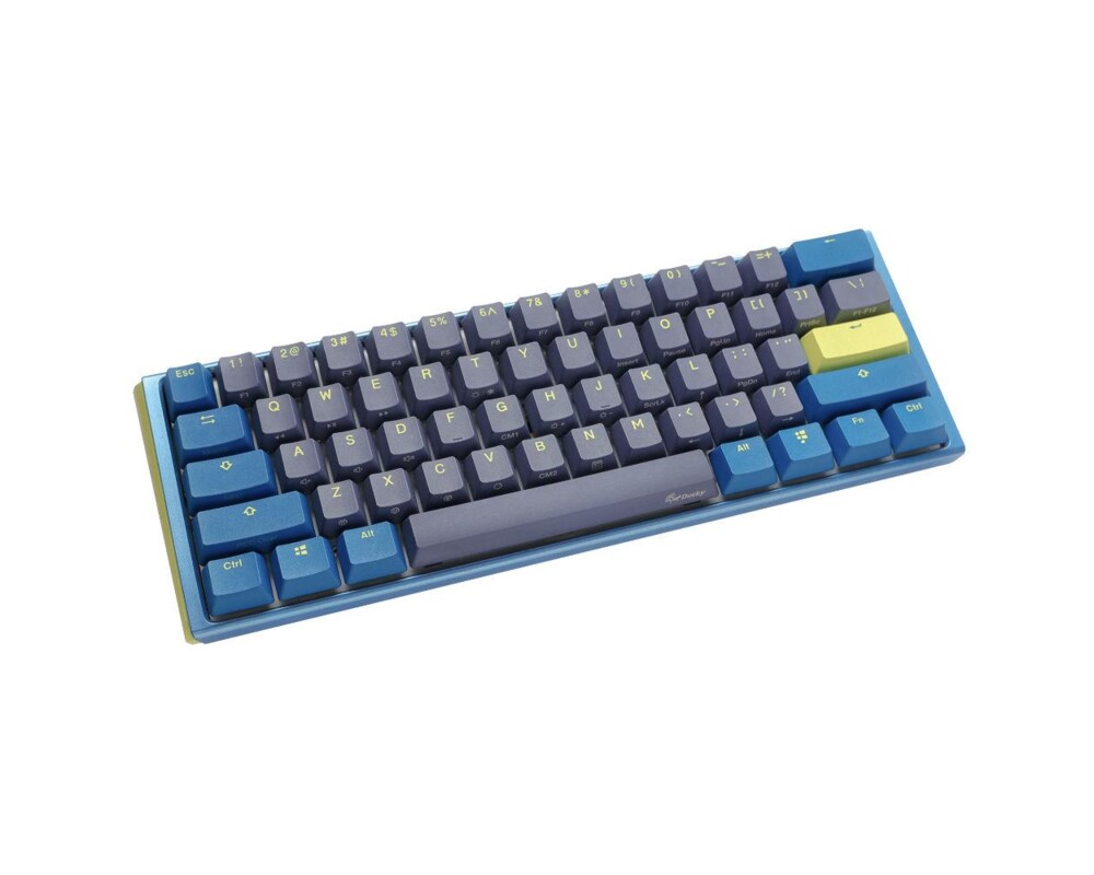 Клавиатура Геймърскa механична клавиатура Ducky One 3 Daybreak Mini 60, Cherry MX Blue суичове 3