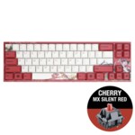 <span>Клавиатура</span> Геймърскa механична клавиатура Ducky x Varmilo Miya Koi 65%, Cherry MX Silent Red <span class='catalog-num-in-name'>NP1N-WR2BnGJv</span> - 