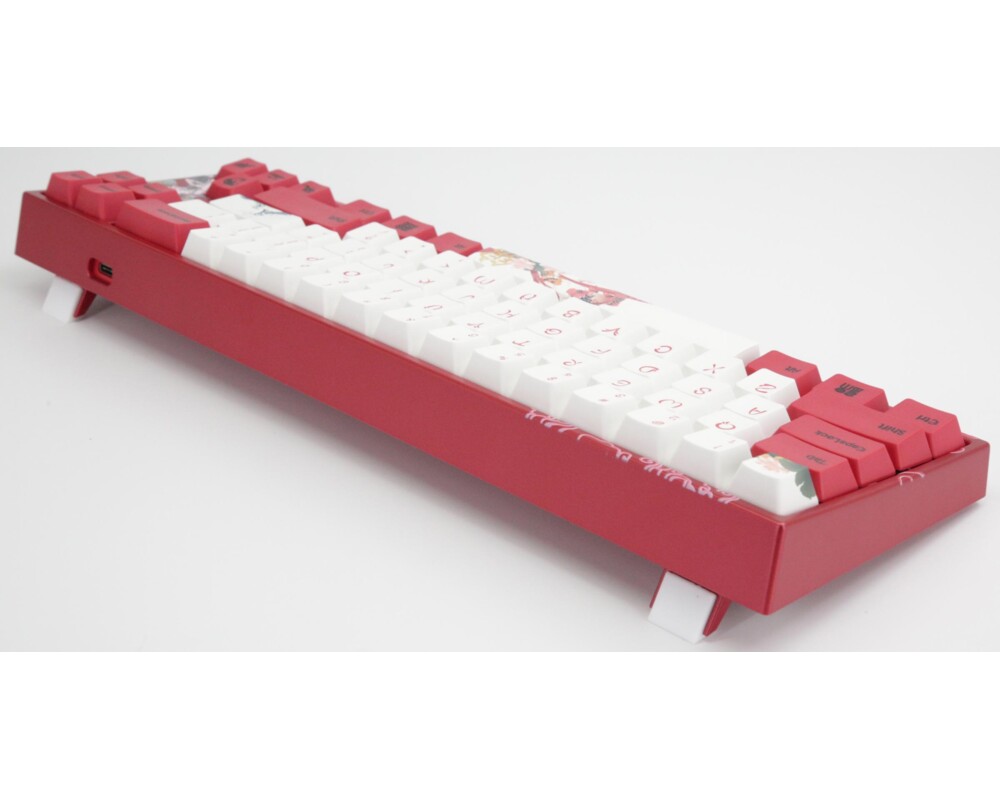 Клавиатура Геймърскa механична клавиатура Ducky x Varmilo Miya Koi 65%, Cherry MX Silent Red 6