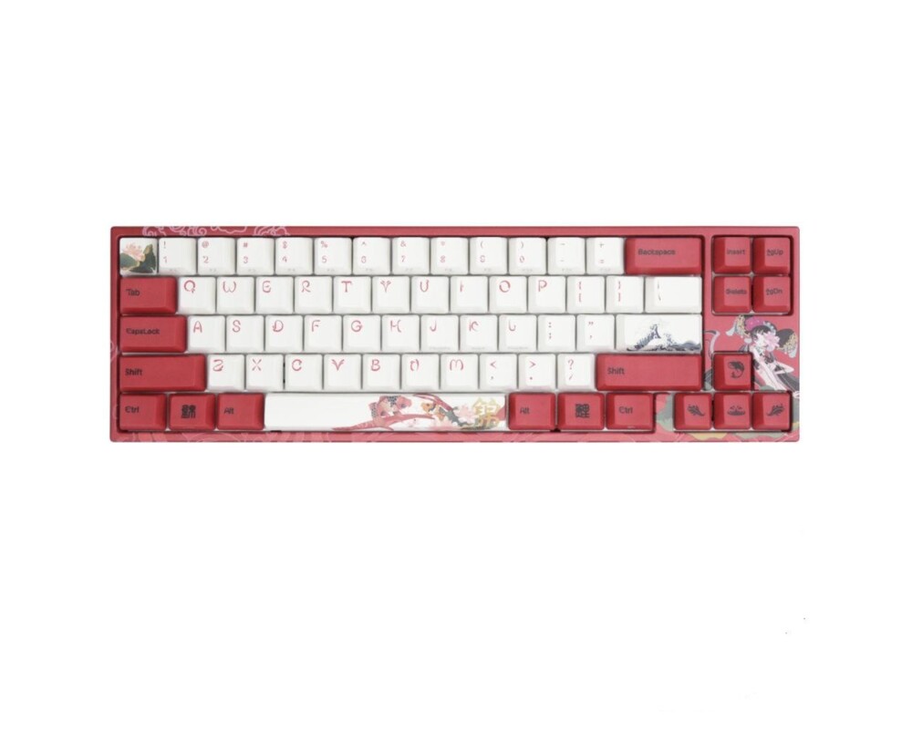 Клавиатура Геймърскa механична клавиатура Ducky x Varmilo Miya Koi 65%, Cherry MX Red 9