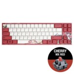 <span>Клавиатура</span> Геймърскa механична клавиатура Ducky x Varmilo Miya Koi 65%, Cherry MX Red <span class='catalog-num-in-name'>NR1N-WR2BnGJv</span> - 