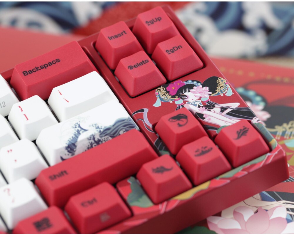 Клавиатура Геймърскa механична клавиатура Ducky x Varmilo Miya Koi 65%, Cherry MX Red 8