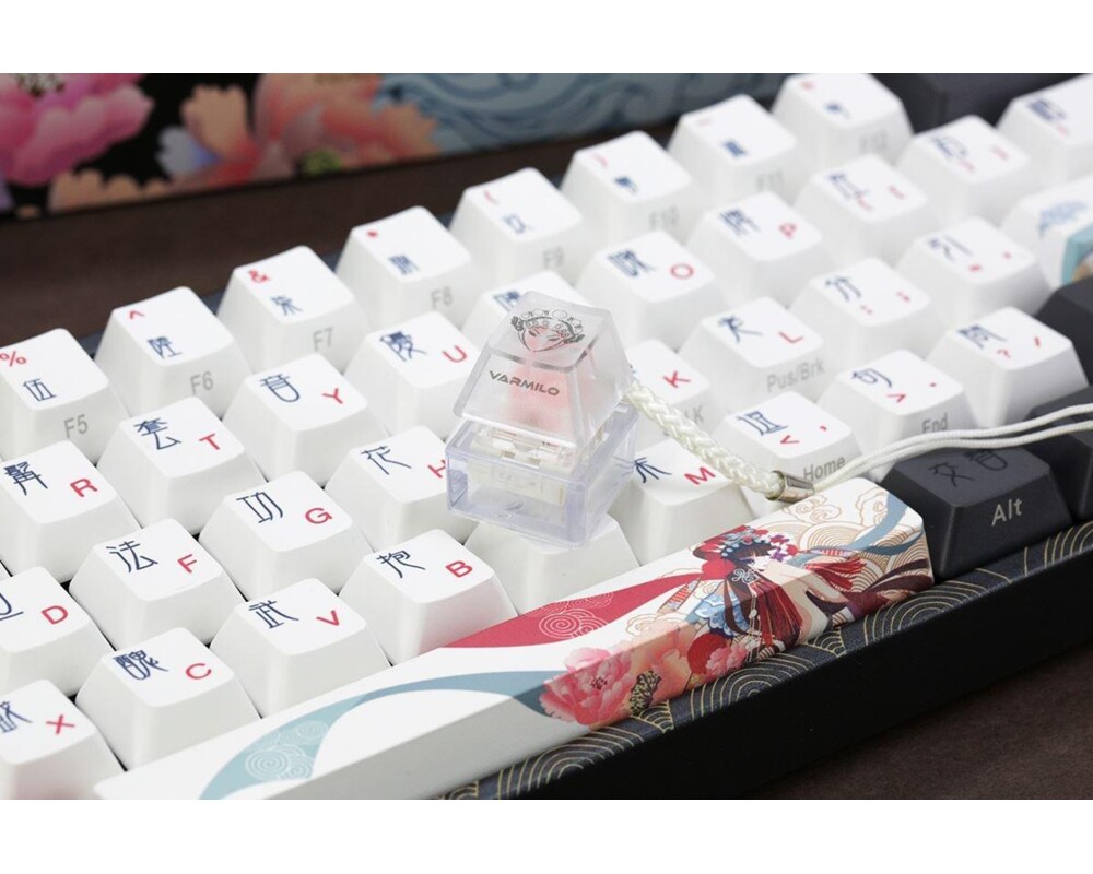 Клавиатура Геймърскa механична клавиатура Ducky x Varmilo Miya Beijing Opera 65%, Cherry MX Red 4