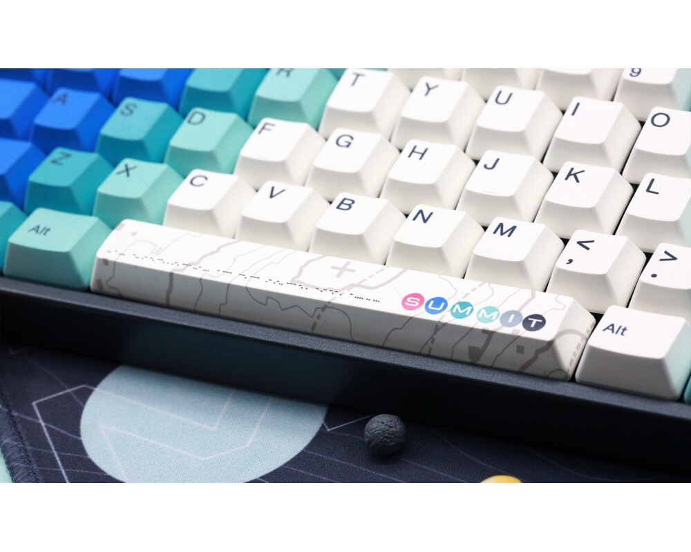 Клавиатура Геймърскa механична клавиатура Ducky x Varmilo Miya Summit V2 65%, Cherry MX Silent Red 6